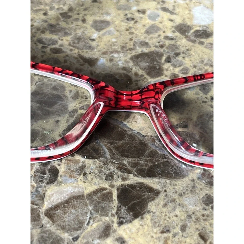Valentino 0Q04 Black/Red  Eyeglasses 50[]15-135 5430 Frame Only